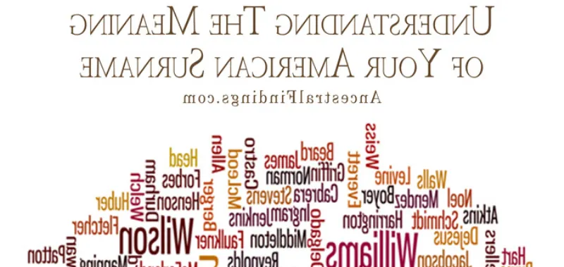 Surnames can change over time!