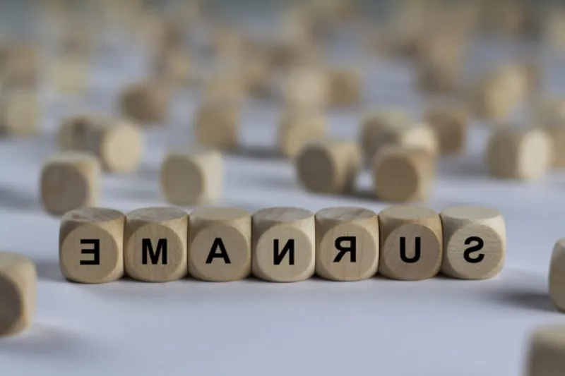 Your surname isn't always unique!